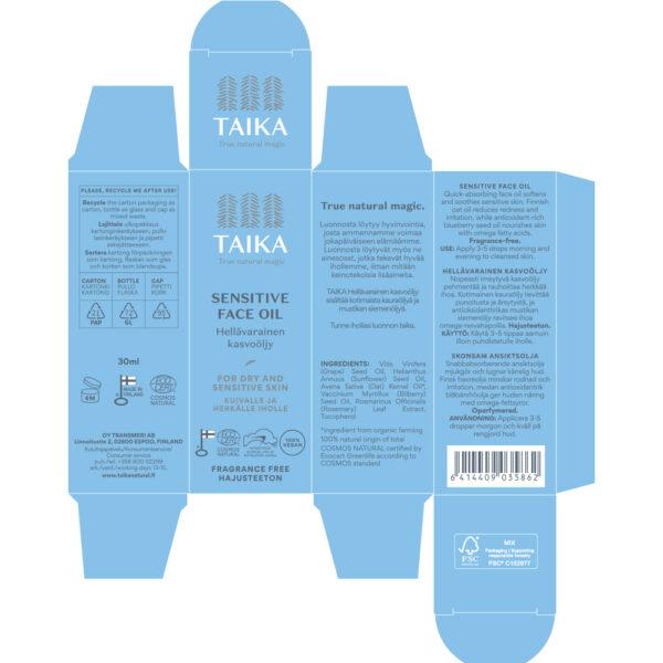 TAIKA Sensitive Facial Oil 30ml - Bild 5