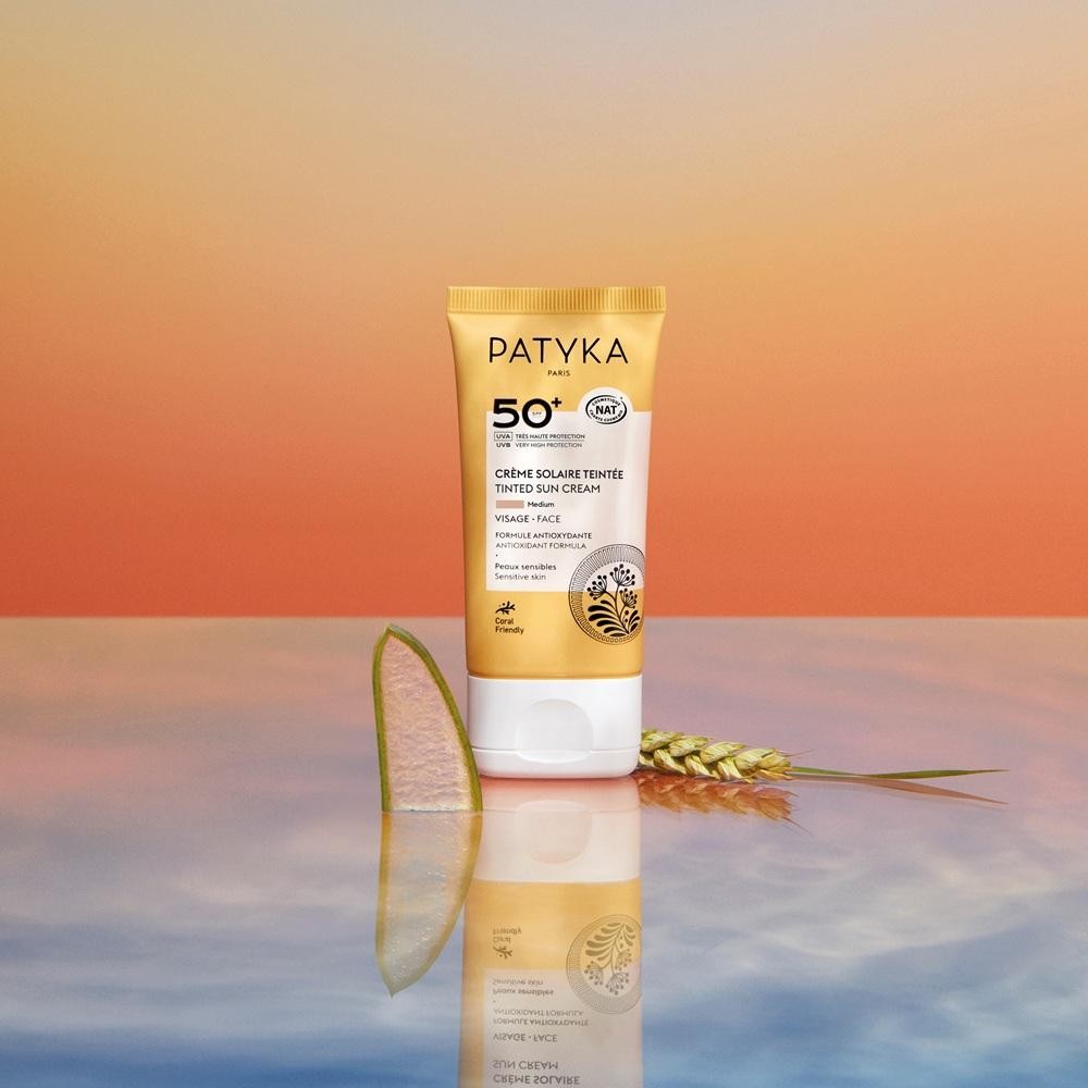 PATYKA Tinted Face Sun Cream Medium SPF 50+ 40ml - Bild 4