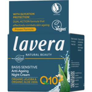 LAVERA Basis Sensitiv Anti-Aging Q10 Night Cream 50ml
