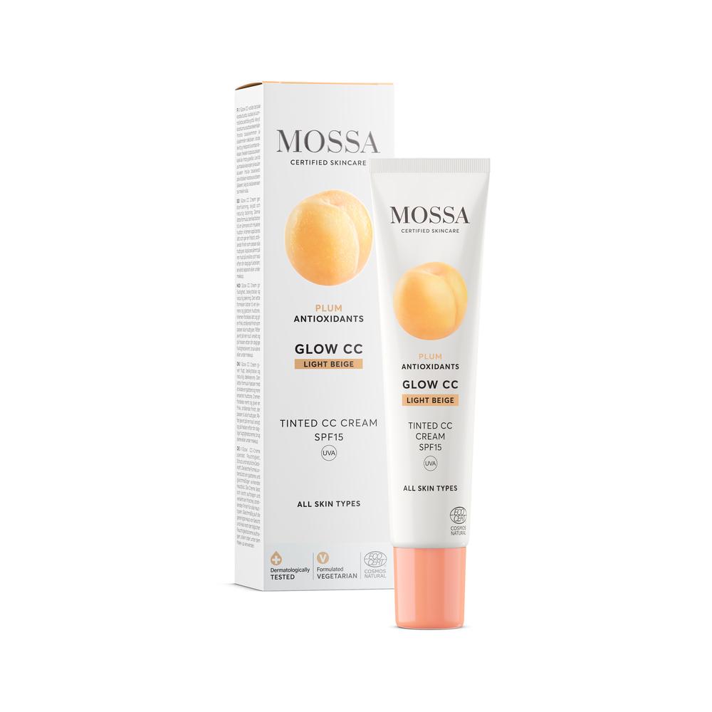 MOSSA GLOW CC Cream Light Beige 40ml - Bild 2