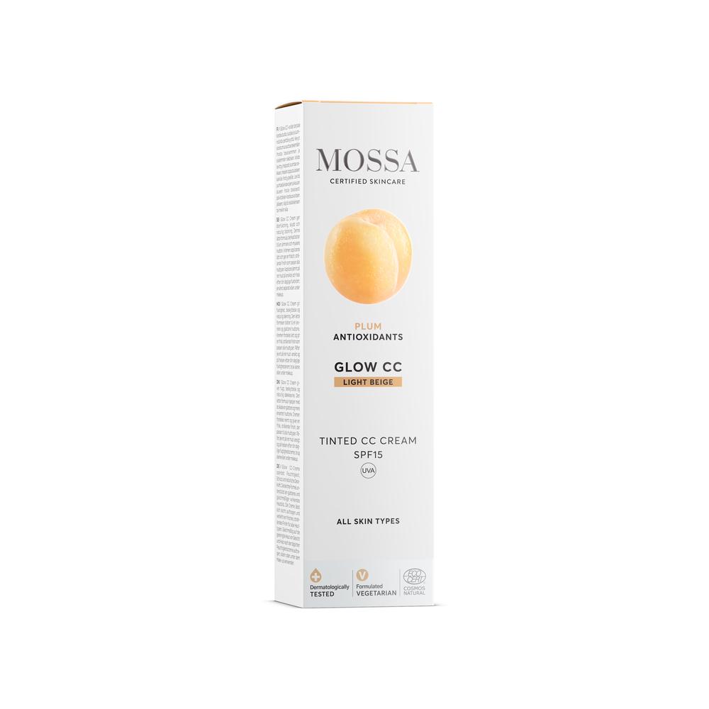 MOSSA GLOW CC Cream Light Beige 40ml - Bild 3