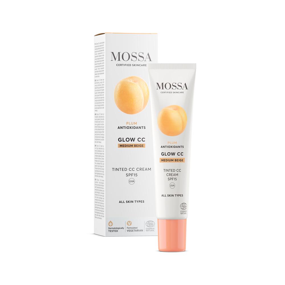MOSSA GLOW CC Cream Medium Beige 40ml - Bild 2