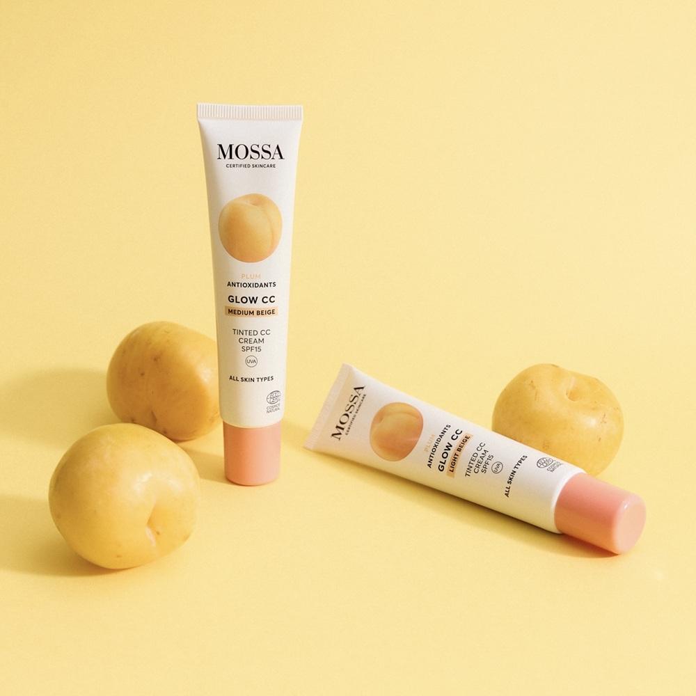 MOSSA GLOW CC Cream Medium Beige 40ml - Bild 4